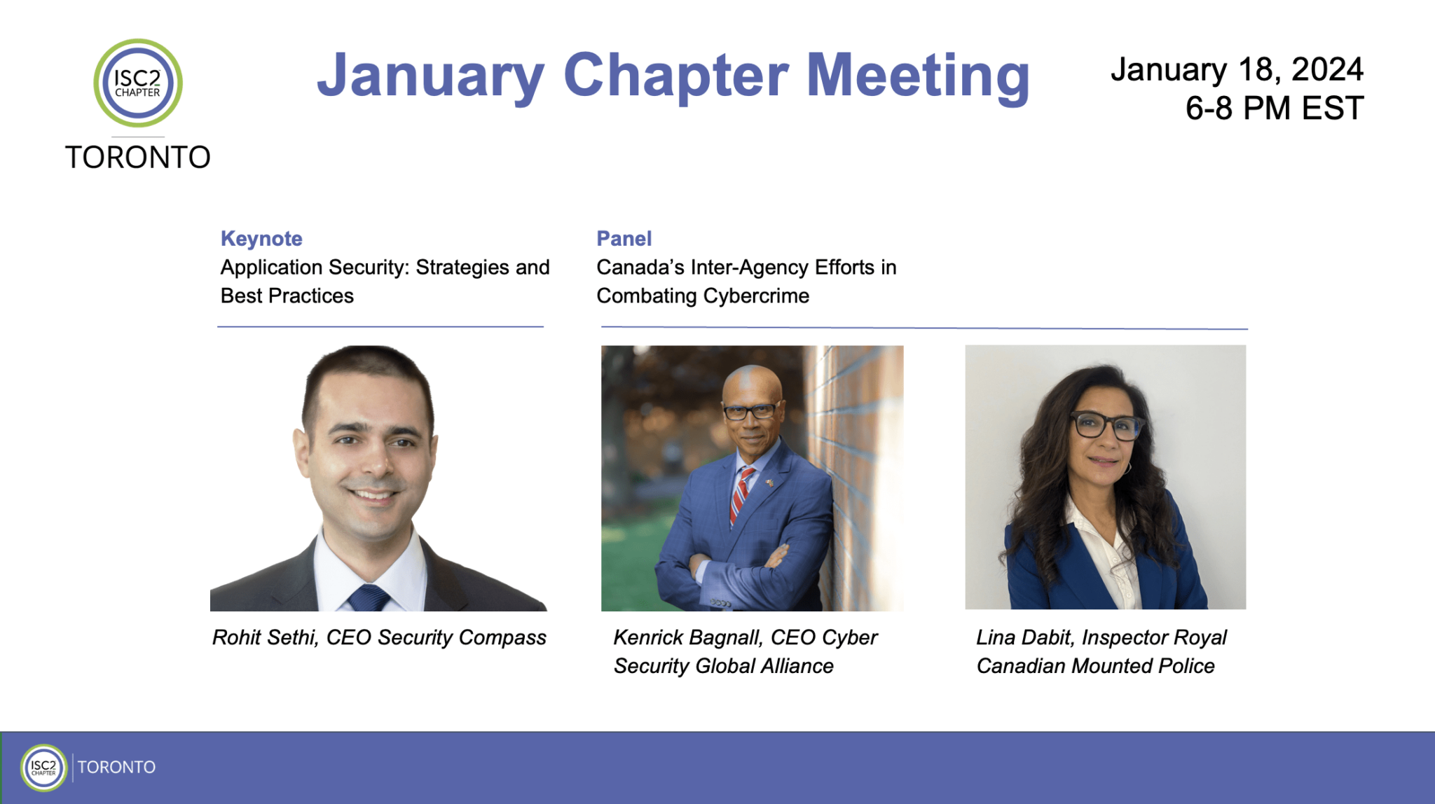 Events - ISC2 Toronto Chapter